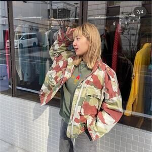 Zara Relaxed Fit Camo Jacket